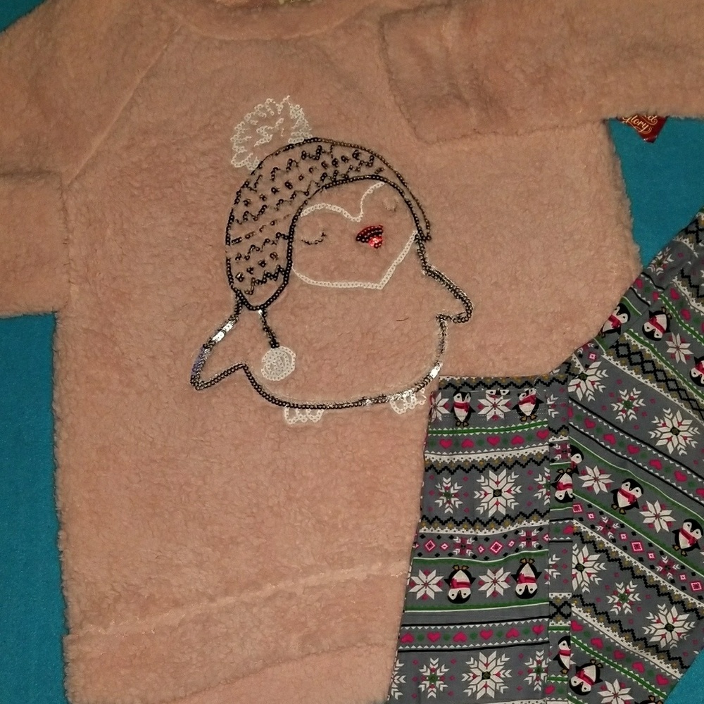 ♥️Penguin Top and Leggings Set♥️